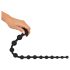 Dildo anal de perlas Black Velvet (negro)