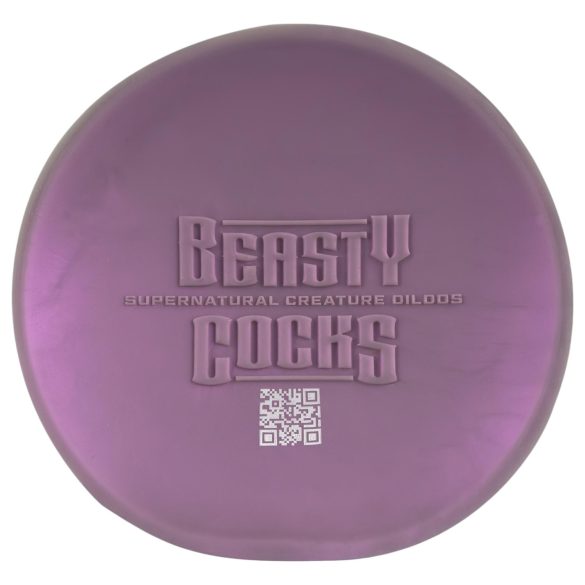 Beasty Cocks - dildo alienígena - silicona - color lila