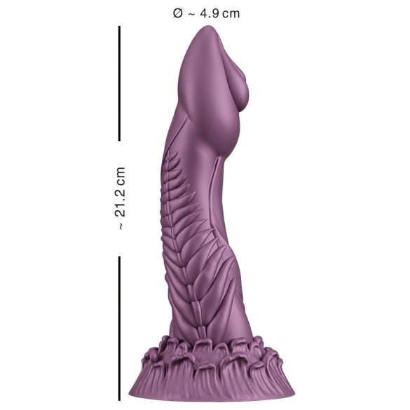 Beasty Cocks - dildo alienígena - silicona - color lila