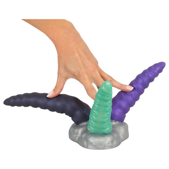 Beasty Cocks - Dildo triple tentáculo - silicona morado