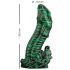 Beasty Cocks Cima de Lagarto - consolador en forma de lagarto (verde-negro)