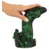 Dildo de pene de lagarto (verde-negro)