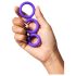 ROMP Remix Trio - Set de anillos 3 piezas (lila)