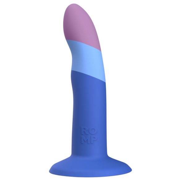 ROMP Piccolo - Dildo de silicona flexible (azul-violeta)