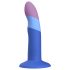 ROMP Piccolo - Dildo de silicona flexible (azul-violeta)