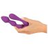 You2Toys - Dildo anal flexible con esferas (violeta)