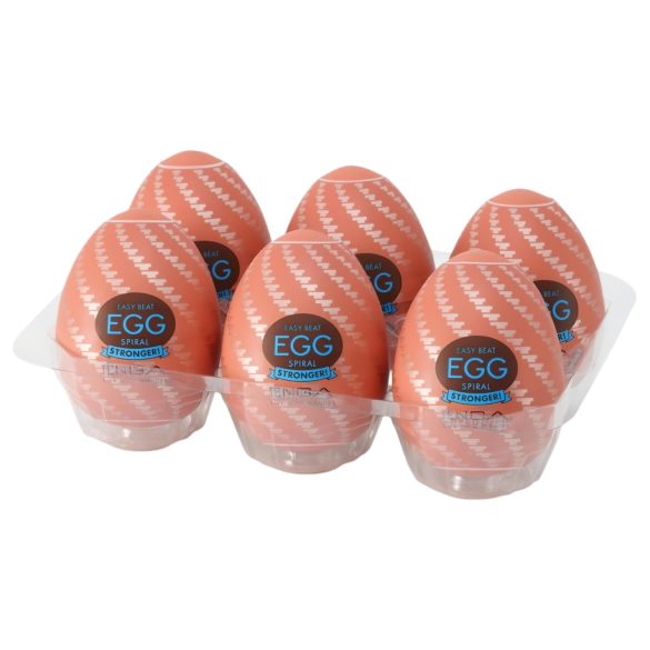 Huevo TENGA Spiral Fuerte - Masturbador (6 uds)