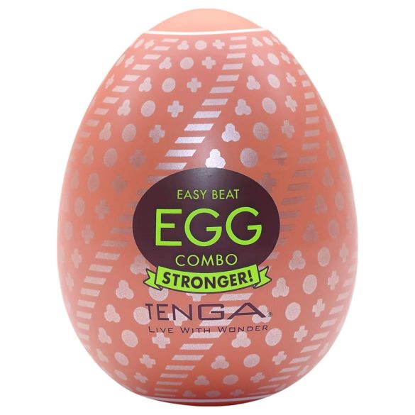 TENGA Egg Combo Stronger - huevo masturbador (1ud)