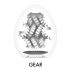 TENGA Egg Gear Stronger - masturbadores huevo (6 unidades)
