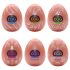 TENGA - Set de masturbadores huevo fuerte - 6 piezas