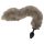 You2Toys - plug anal de silicona con cola (gris)