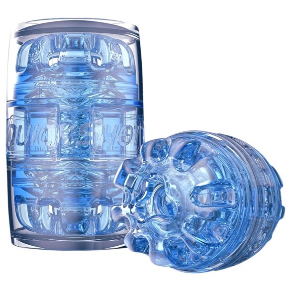 Fleshlight Quickshot Turbo - masturbador viajero azul