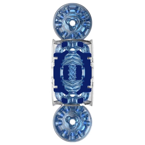 Fleshlight Quickshot Turbo - masturbador portátil masculino - azul