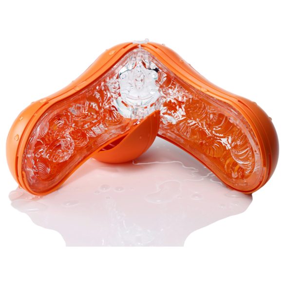 TENGA Flip Orb Pastaio - masturbador masculino - textura especial - naranja