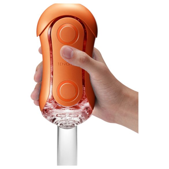 TENGA Flip Orb Pastaio - masturbador masculino - textura especial - naranja
