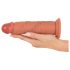 Realistixxx - Dildo realista de doble capa (color natural)