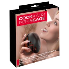You2Toys - Jaula para pene con plug (negro) You2Toys - Jaula para pene con plug (negro)