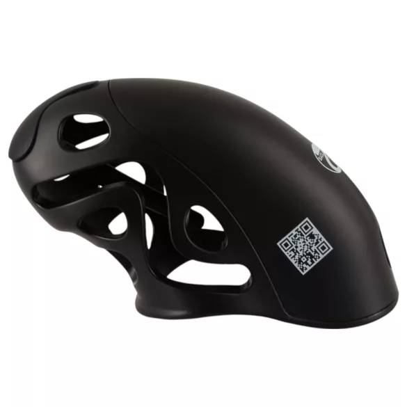 You2Toys - jaula para pene con plug - silicona negra