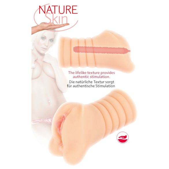 Nature Skin - masturbador realístico vagina - color natural