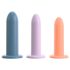 Juego de Dildos de Entrenamiento - Set de 3 Piezas (Colores)