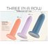 Juego de Dildos de Entrenamiento - Set de 3 Piezas (Colores)