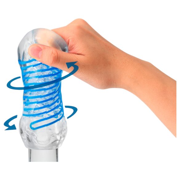 TENGA Spinner DX - masturbador masculino - transparente