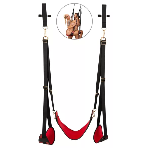 Bad Kitty - columpio sexual para puerta (negro)