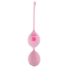 Cuties - bolas geisha de silicona de doble bola (rosa)