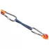 Svakom Triooo - juego de anillos para pene de silicona suave (azul) - 3 uds.
