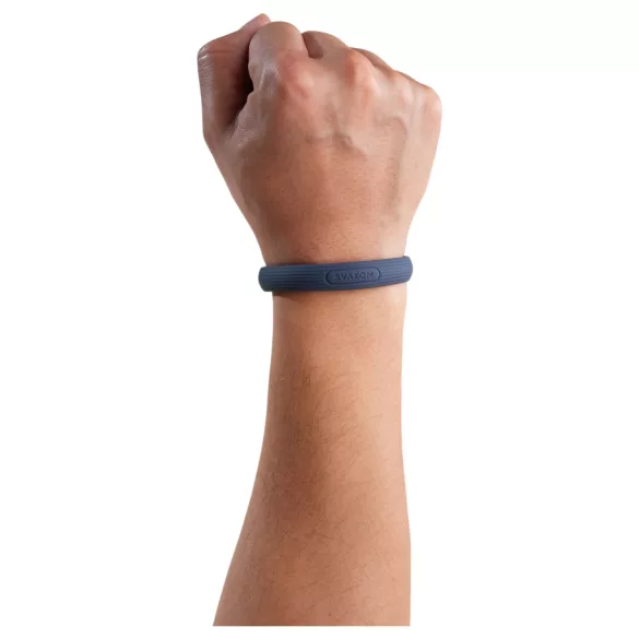 Svakom Triooo - juego de anillos para pene de silicona suave (azul) - 3 uds.