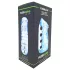 Fleshlight Fleshskins Grip Blue Ice - masturbador abierto por ambos extremos (azul)