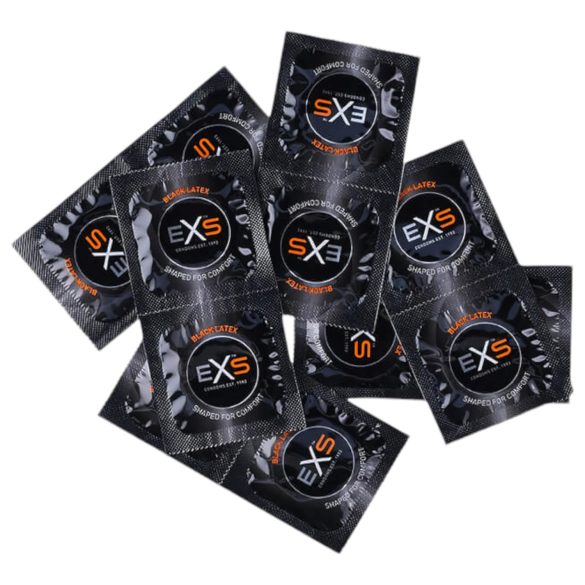 EXS Black - preservativo de látex negro (100 uds)