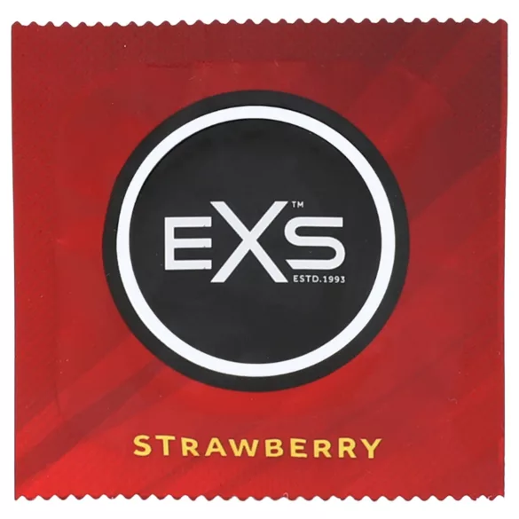 EXS Strawberry - preservativos con sabor a fresa (100 uds)