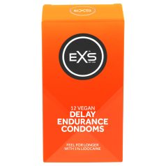 EXS Delay - preservativo retardante - látex - 12 unidades