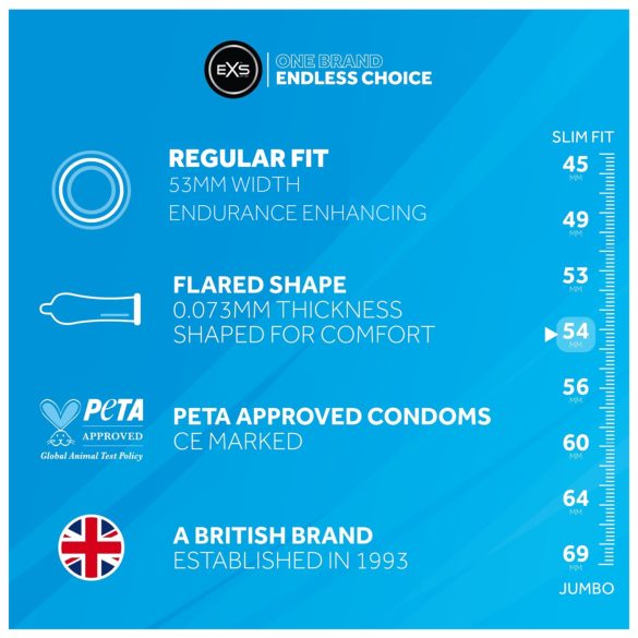 EXS Delay - preservativo retardante - látex - 12 unidades