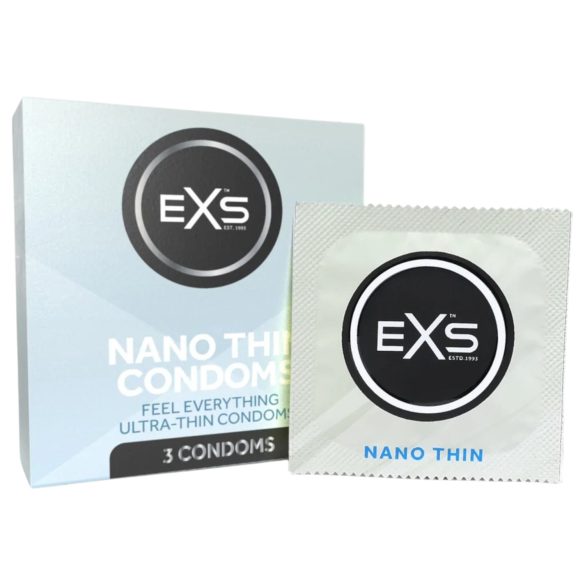 EXS Nano Thin - preservativo ultradelgado (3 uds)