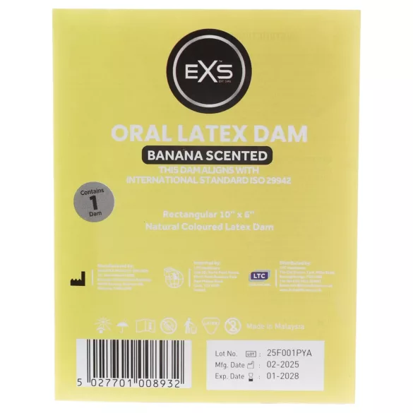 EXS - protector oral - sabor plátano