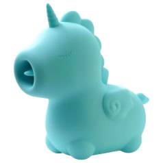   Unihorn Mount'n Peak - estimulador de clítoris unicornio recargable (azul)