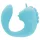 Unihorn C-Horse - Vibrador estimulador del punto G y del clítoris (turquesa)