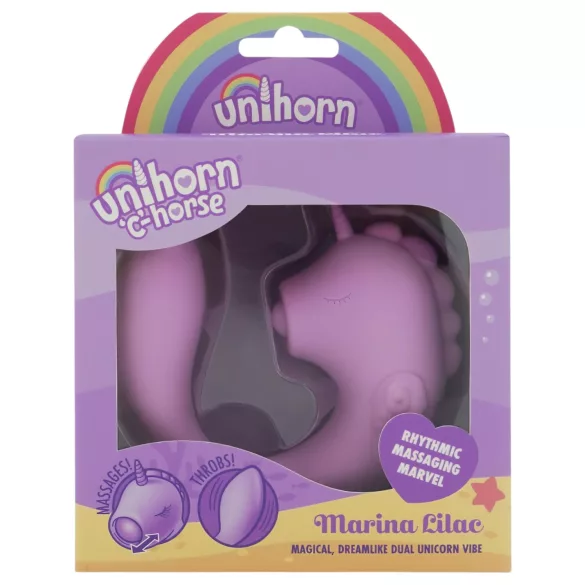 Unihorn C-Horse - Estimulador vibrador de punto G y clítoris (morado)