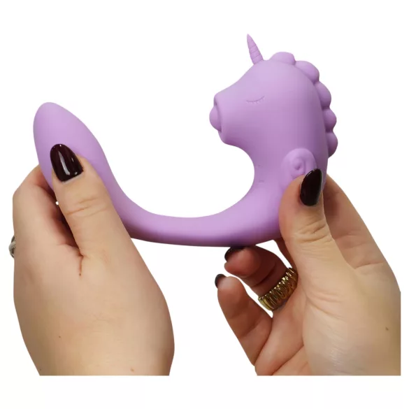 Unihorn C-Horse - Estimulador vibrador de punto G y clítoris (morado)