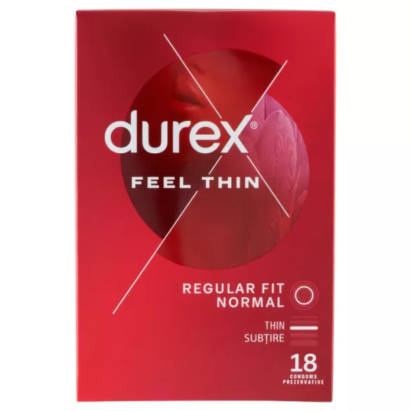 Durex - Preservativo ultrafino - Sensación real - 18 unidades