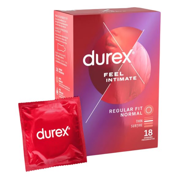 Durex Feel Intimate - Preservativos Ultra Finos (18 uds)