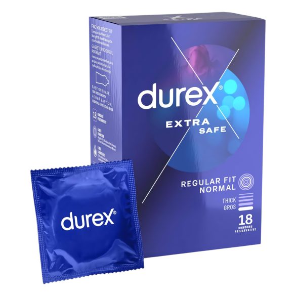 Durex Extra Safe - preservativos seguros (18 uds.)