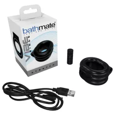   Bathmate Vibe Ring Stretch - anillo vibrador para el pene recargable (negro)