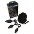 Bathmate Anal Training Plugs - juego de plugs anales (negro)