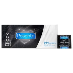 Pasante - preservativo de látex - negro - caja 144 unidades