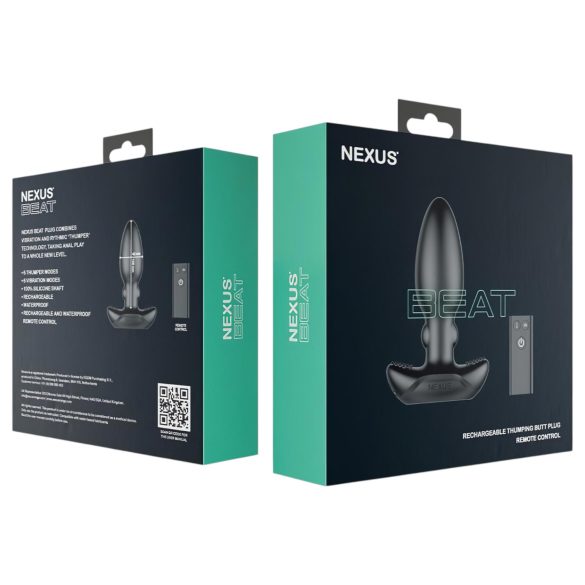 Nexus BEAT - vibrador anal (negro)