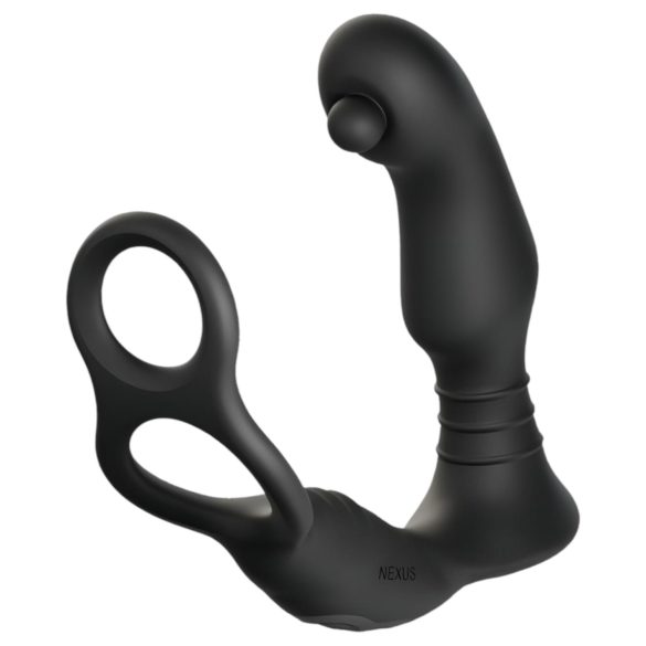 Nexus Simul8 Orbit - masajeador prostático vibrador - silicona negra
