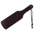 Rouge - auténtico cuero, paleta de corazón (negro)